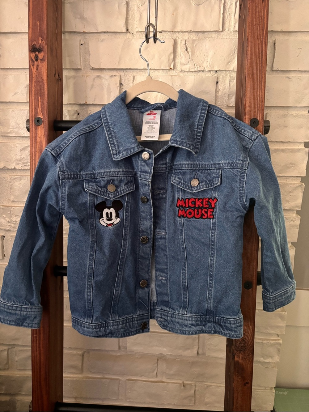 Disney Mickey Mouse Kids' Jacket size 6